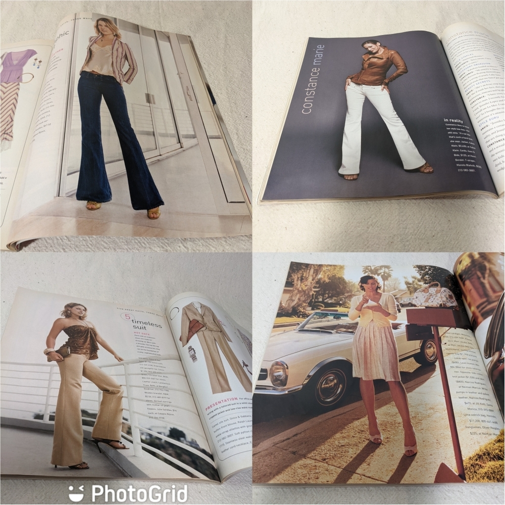 Y2K Spring Trend Fashion Magazine Makeover Celebrity InStyle 2003 Special Issue